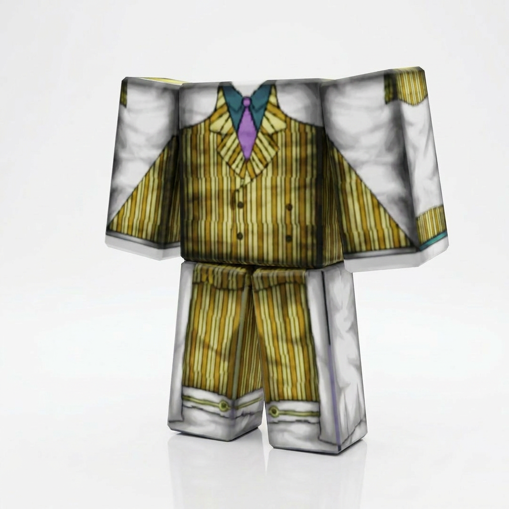 Kizaru Roblox Outfit – One Piece Avatar Costume & Shirt Template View 1