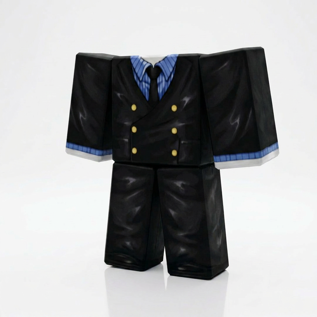 Sanji Roblox Outfit – One Piece Avatar Costume & Shirt Template - View 1