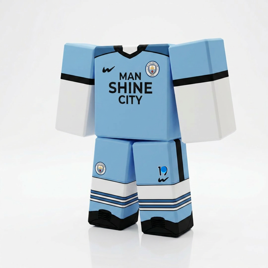 Reo Mikage Manshine City Roblox Outfit – Blue Lock Avatar Costume & Shirt Template View 1
