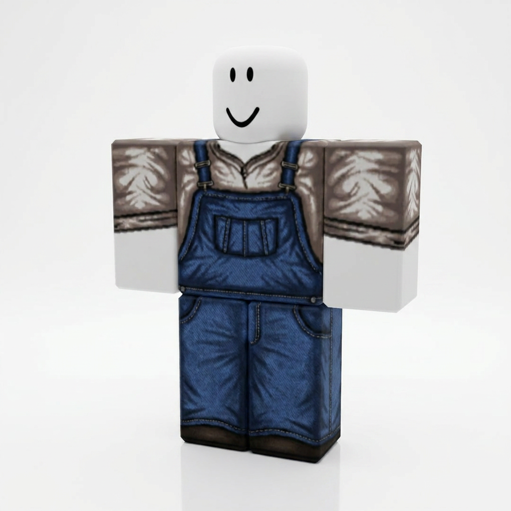 Nature Ranger Roblox Outfit – Grow a Garden Avatar Costume & Shirt Template - View 1