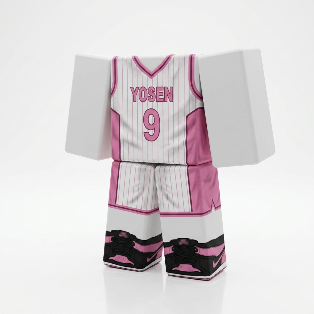 Atsushi Murasakibara Roblox Outfit – Kuroko's Basketball Avatar Costume & Shirt Template - View 1