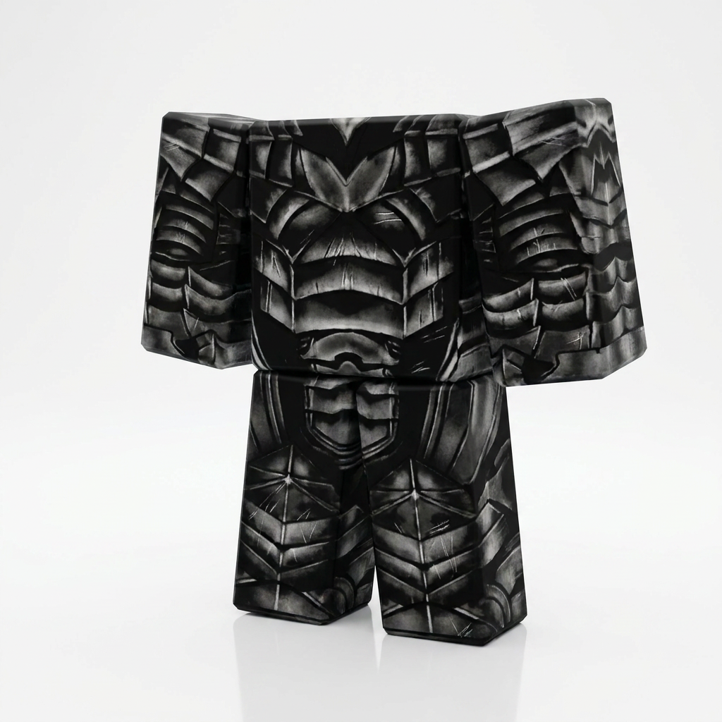 Guts Roblox Outfit – Berserk Avatar Costume & Shirt Template View 1