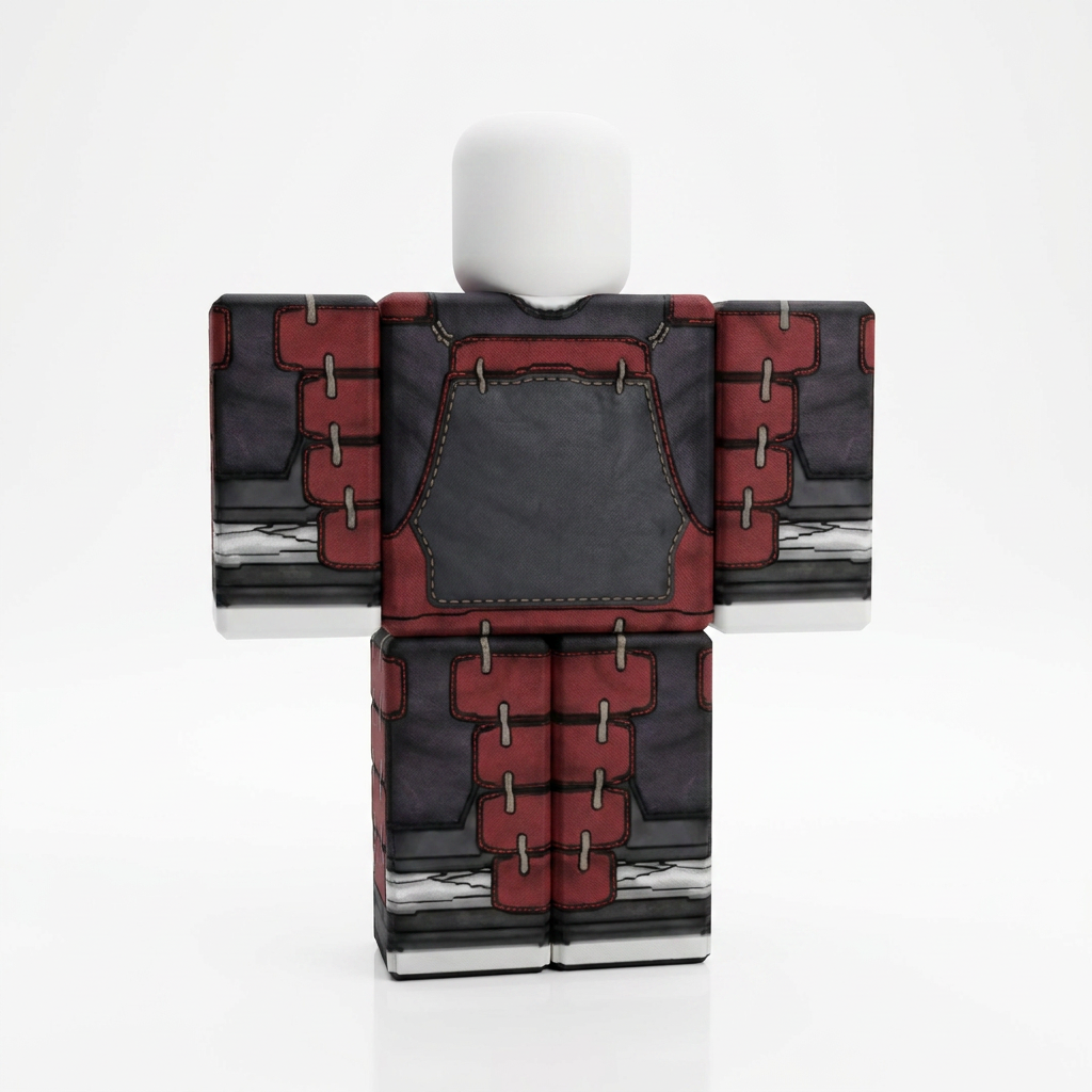 Madara Uchiha Roblox Outfit – Naruto Avatar Costume & Shirt Template - View 1