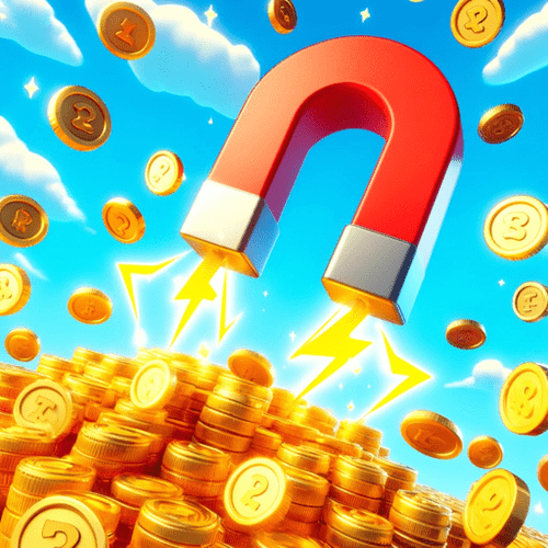 Coin Magnet Simulator