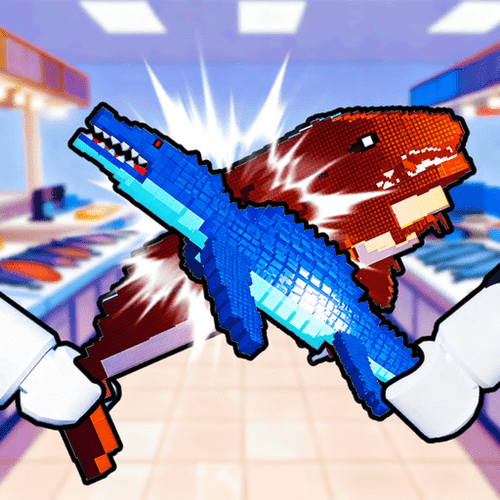 Fight in the fish market