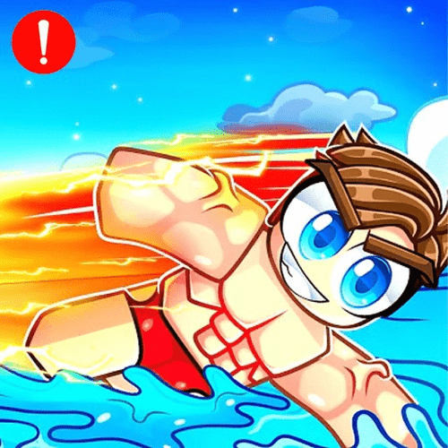 Muscle Swim Race