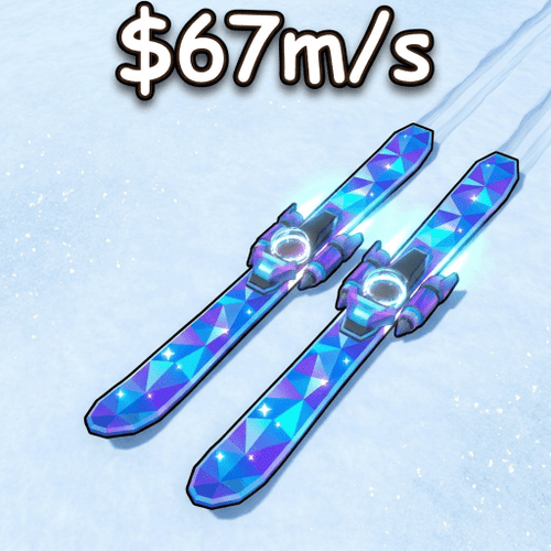 Skiing And Slide